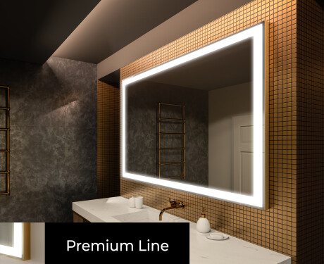 Specchio bagno retroilluminato LED L01 #3