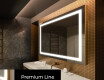 Specchio bagno retroilluminato LED L15 #3