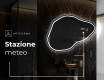 Specchio da bagno LED di forma irregolare P223 #8
