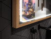 Rettangolare specchi con luci LED con cornice - FrameLine L137 #3