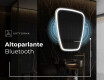 Specchio da bagno LED di forma irregolare Z222 #6